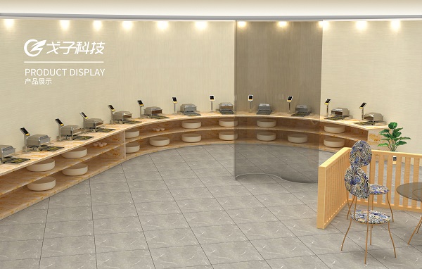戈子科技打造時尚智慧食堂場景！
