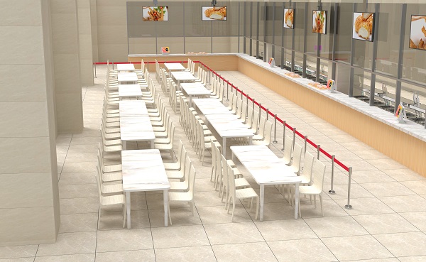 戈子科技打造時尚智慧食堂場景！