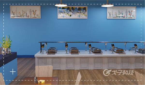 智慧食堂稱重計費模式大大減少食物浪費！